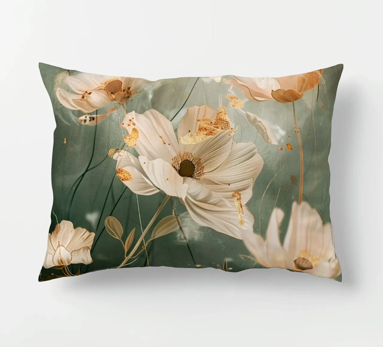 Golden Bloom cuscino da Mosaic Dialogue