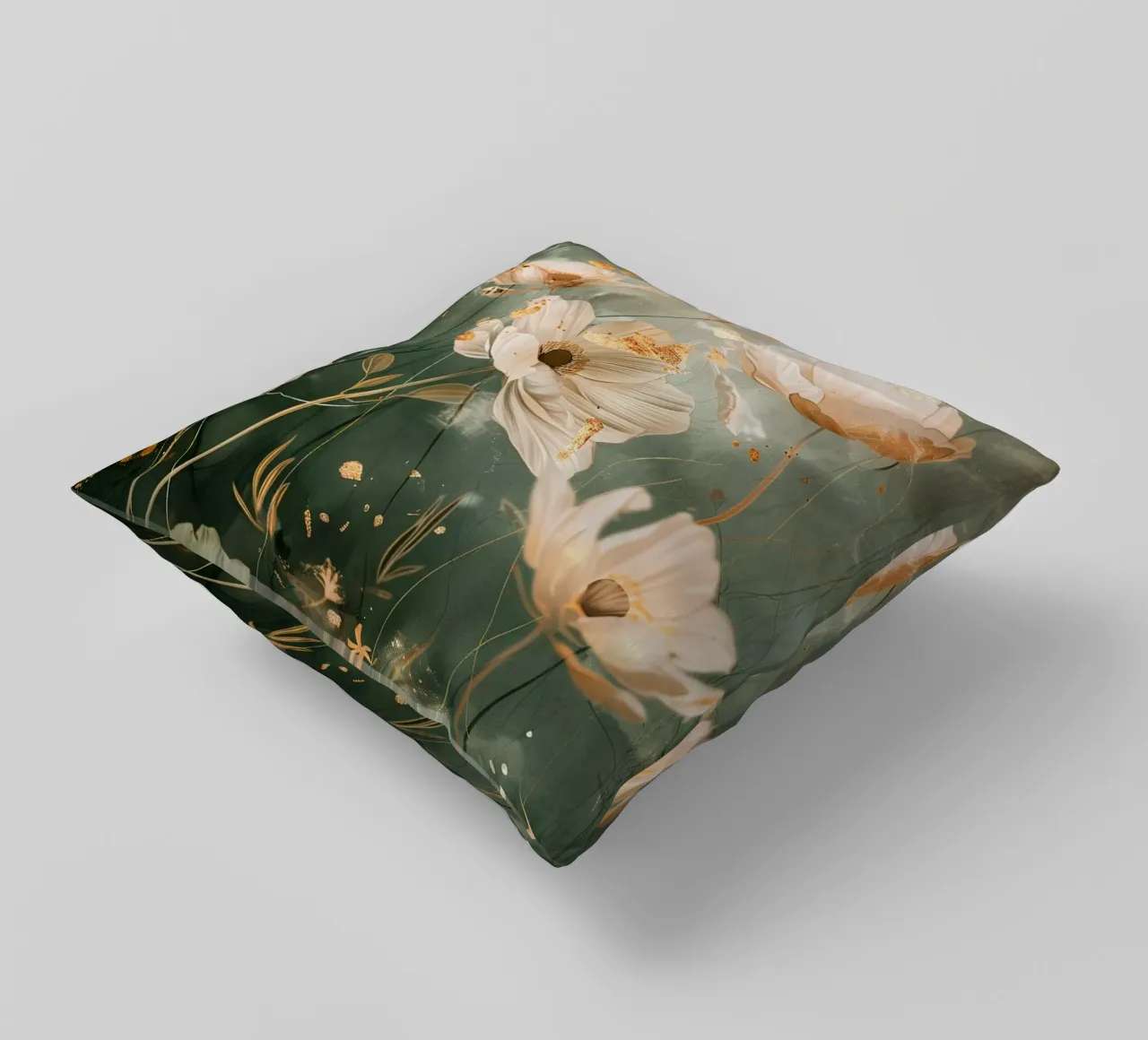 Golden Bloom cuscino da Mosaic Dialogue