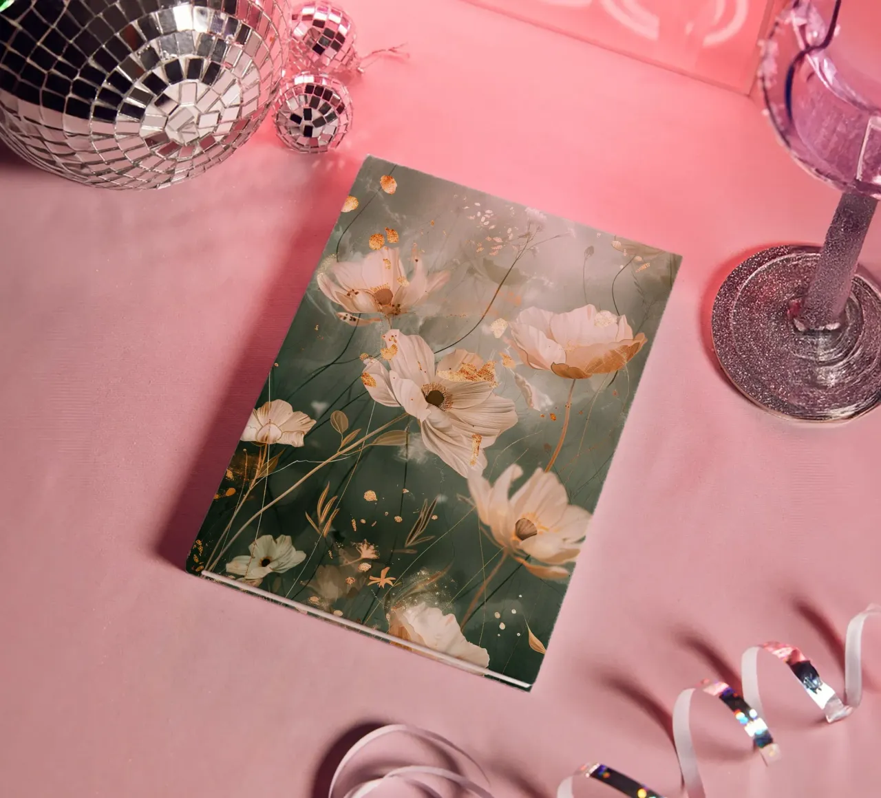 Golden Bloom Notizbuch von Mosaic Dialogue