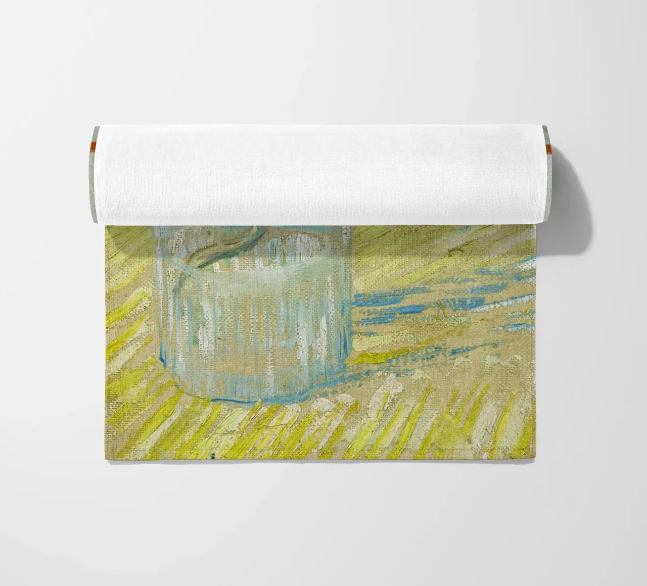 Il rametto di mandorlo in fiore in un bicchiere di Vincent van Gogh (188 telo mare da Van Gogh Prints