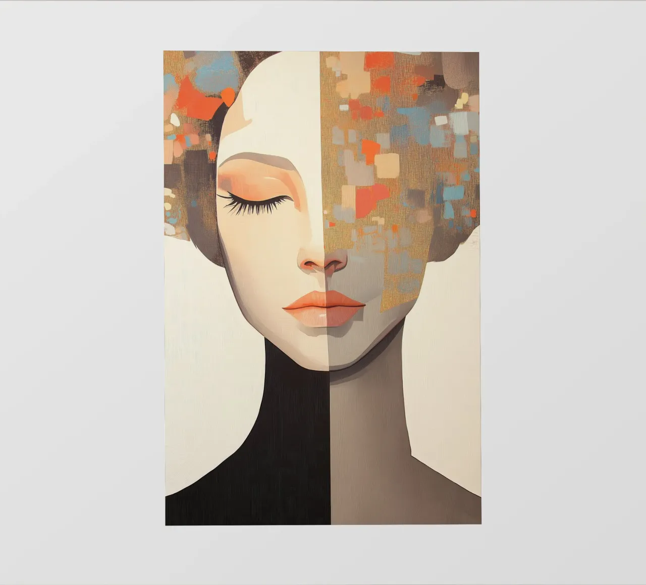 Woman abstract pvc cover by Imagine