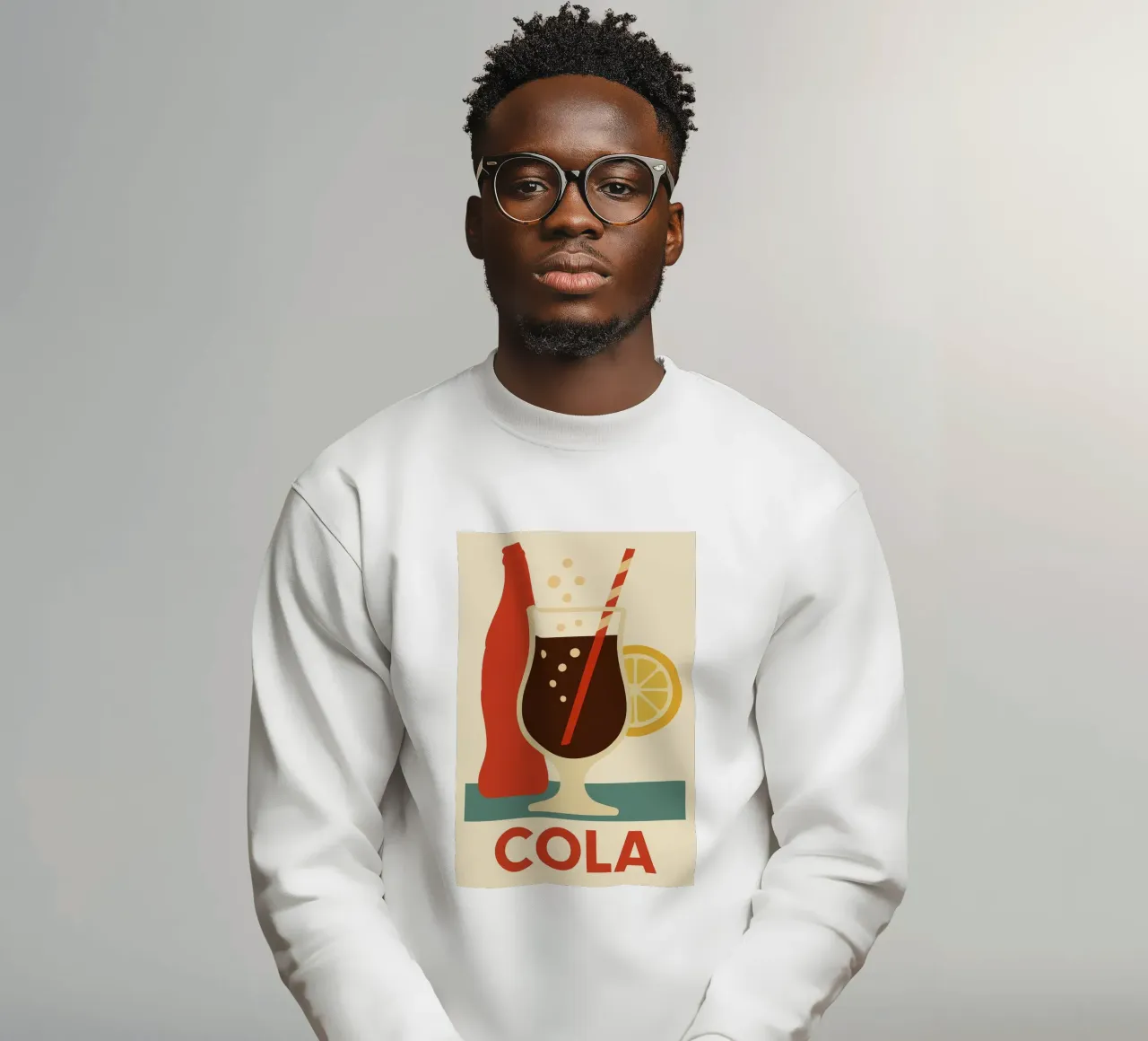 Classic Cola Spark - Affiche Pop Sweatshirt von Boissons - Affiches & posters - Retro