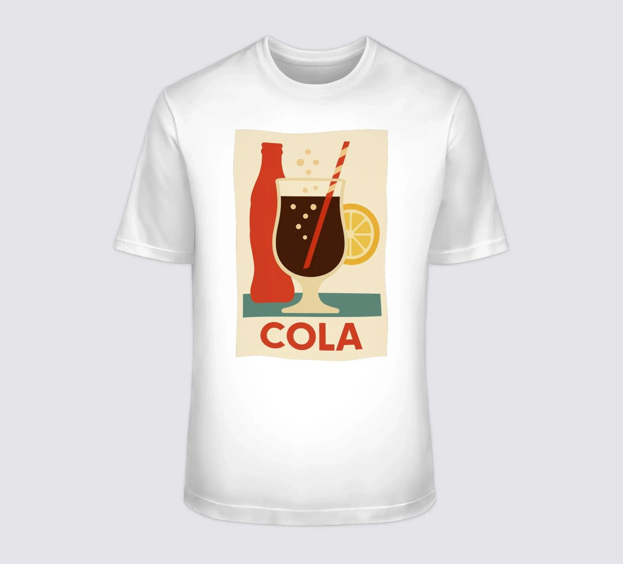 Classic Cola Spark – Affiche Pop t-shirt da Boissons - Affiches & posters - Retro