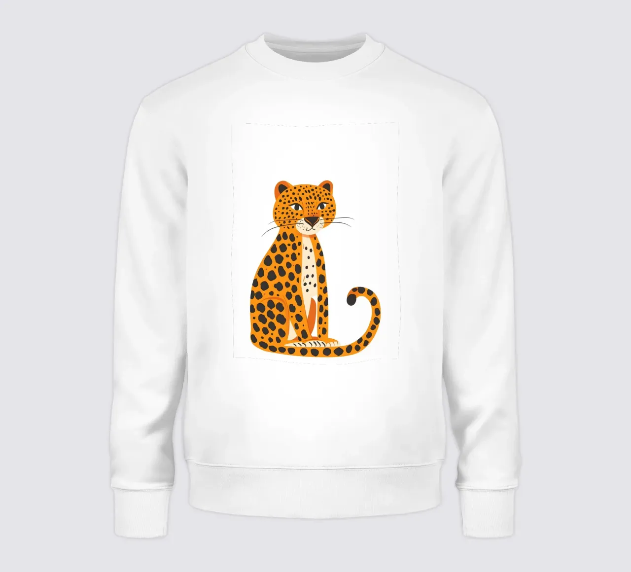 Boho Leopard Art Print - Safari Moderno Decoración Infantil sudadera de ClubArt