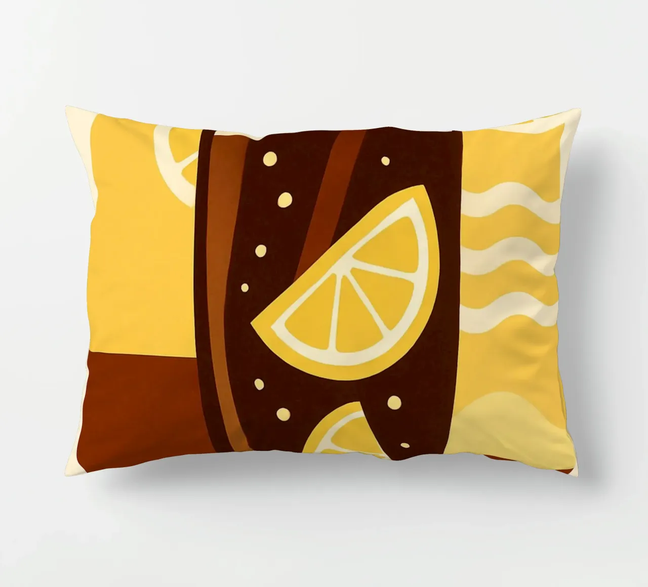 Lemon Cola Sunshine – Affiche Vintage cuscino da Boissons - Affiches & posters - Retro