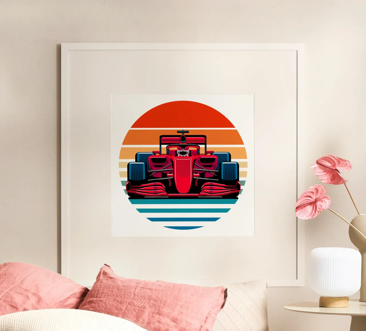 Corsa al tramonto poster da Mariel Toigo