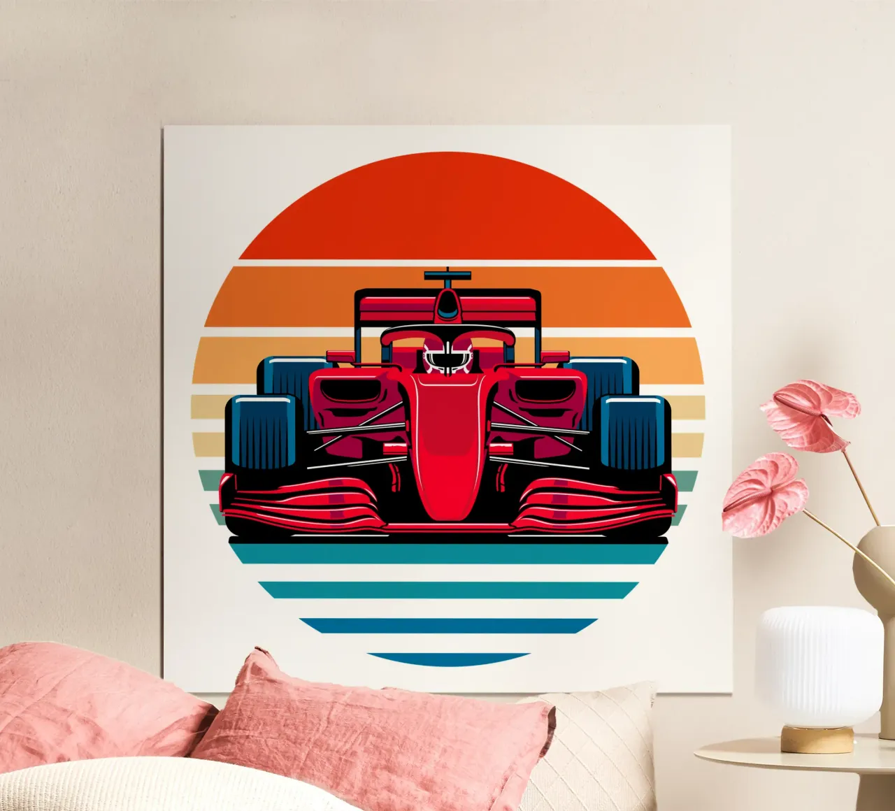 Corsa al tramonto poster da Mariel Toigo