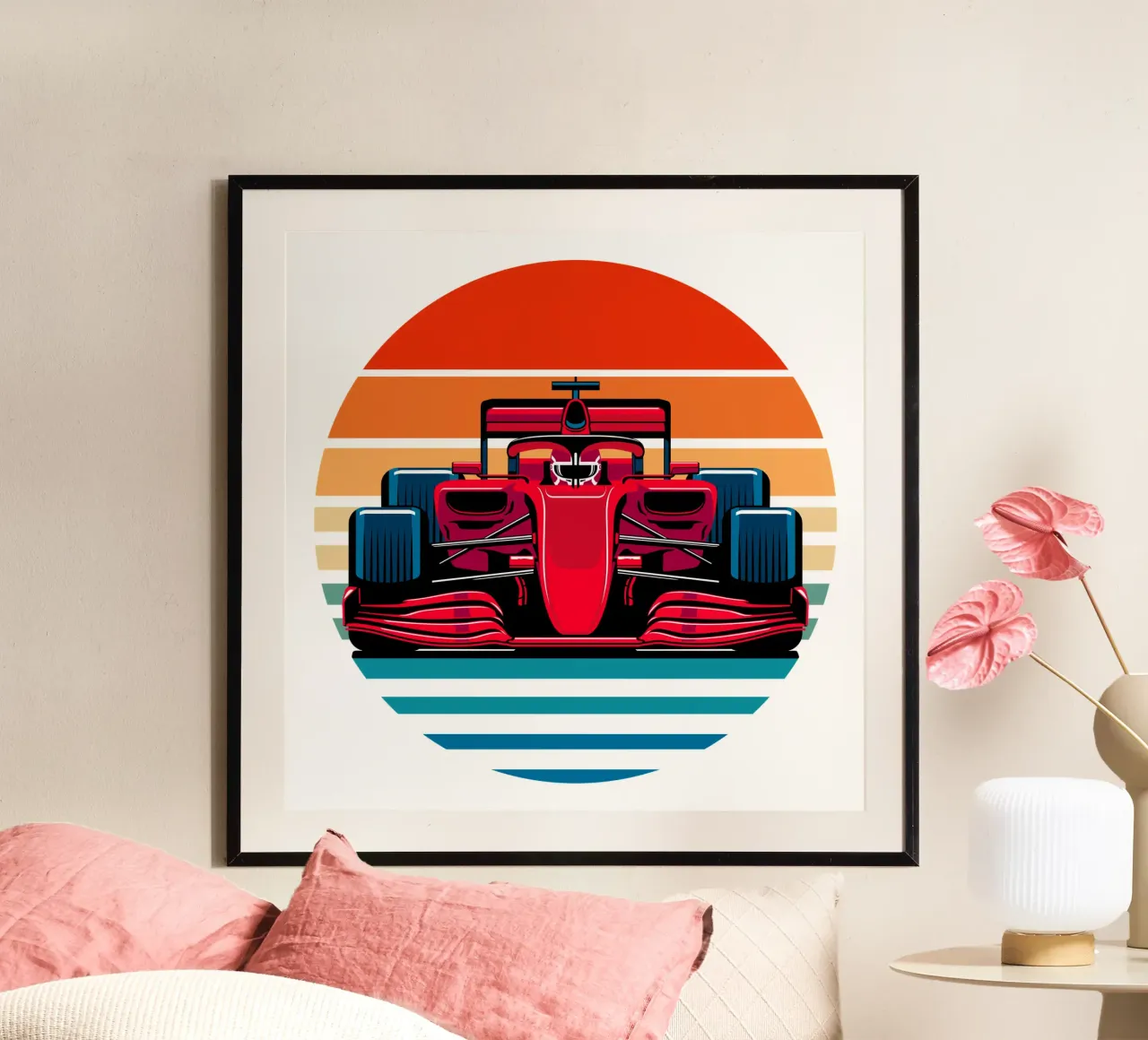 Corsa al tramonto poster da Mariel Toigo