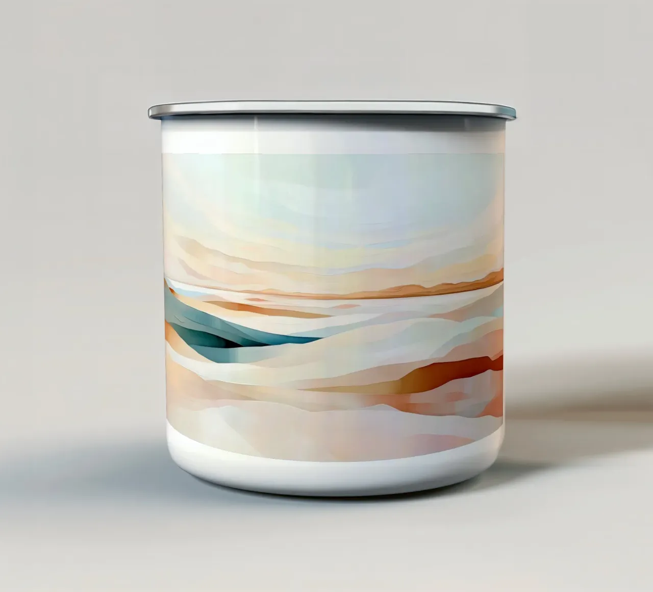 Arte da parete di Imagine tazza in smalto da Imagine