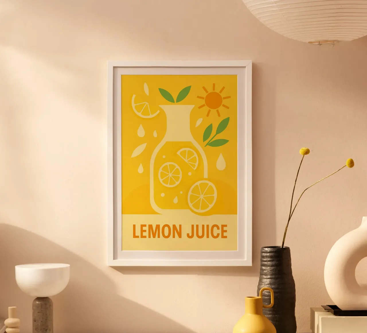 Succo di limone Zeste de Soleil - Poster d'epoca poster con telaio in alluminio da Boissons - Affiches & posters - Retro