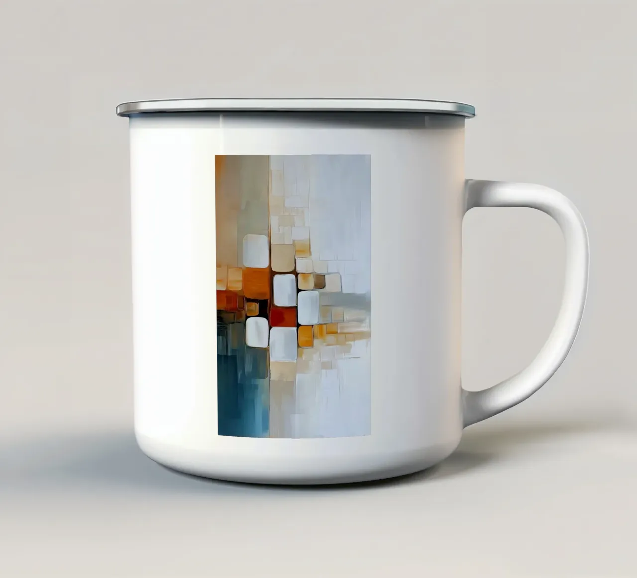 Arte da parete di Imagine tazza in smalto da Imagine