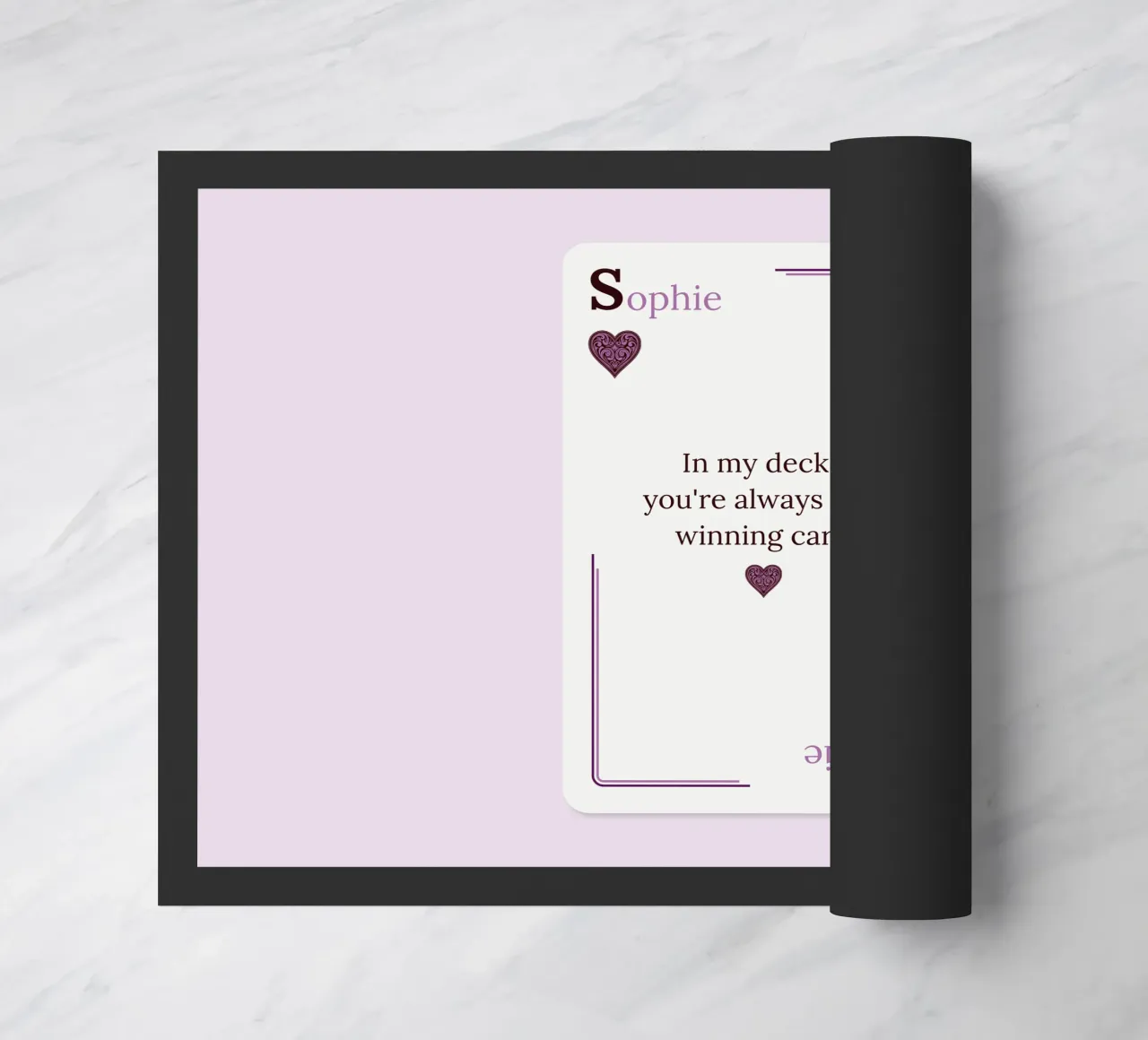 [NAME] My Winning Card zerbino da Personalizable Designs