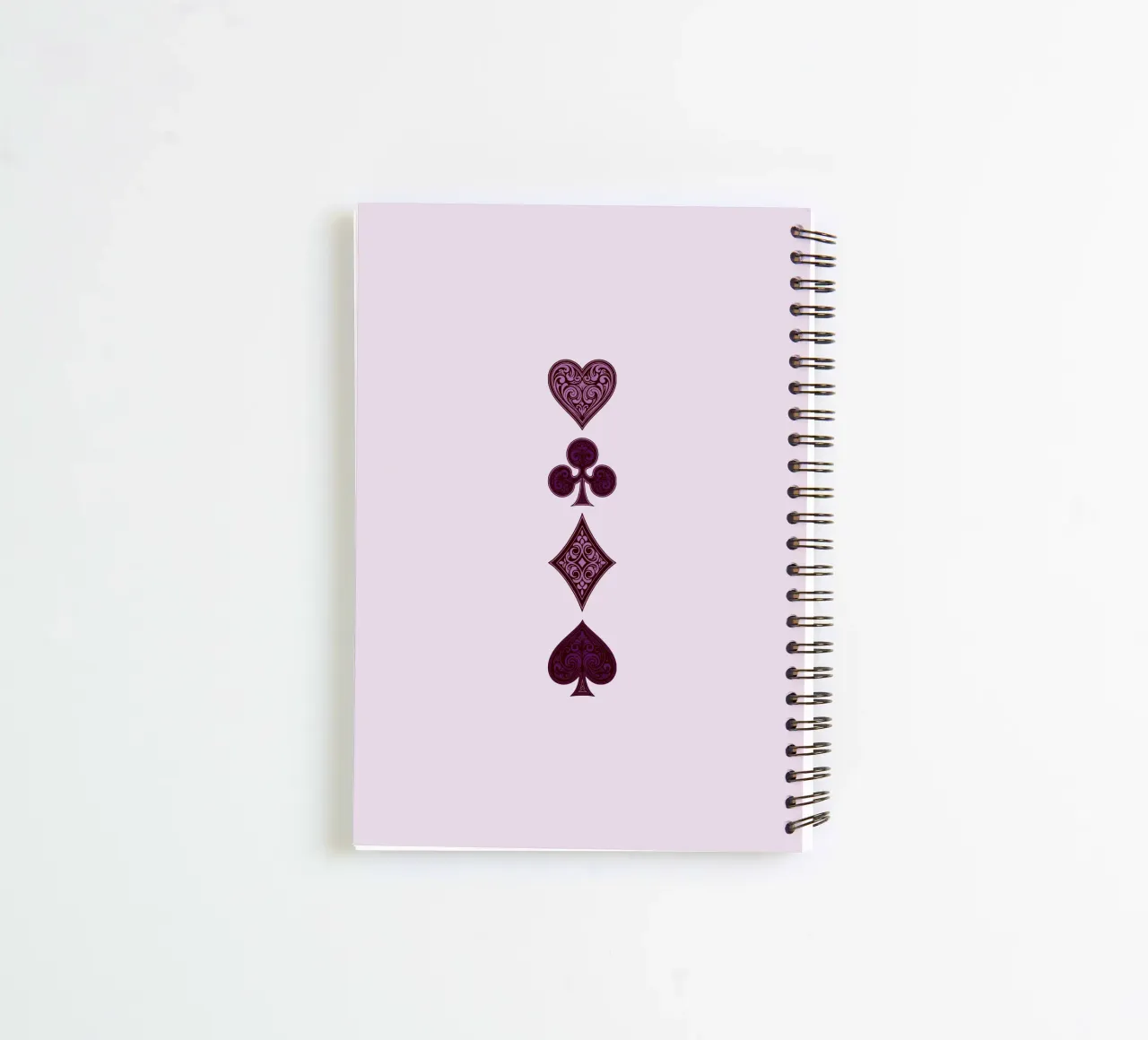 [NAME] My Winning Card spiral notebook by Personalizable Designs