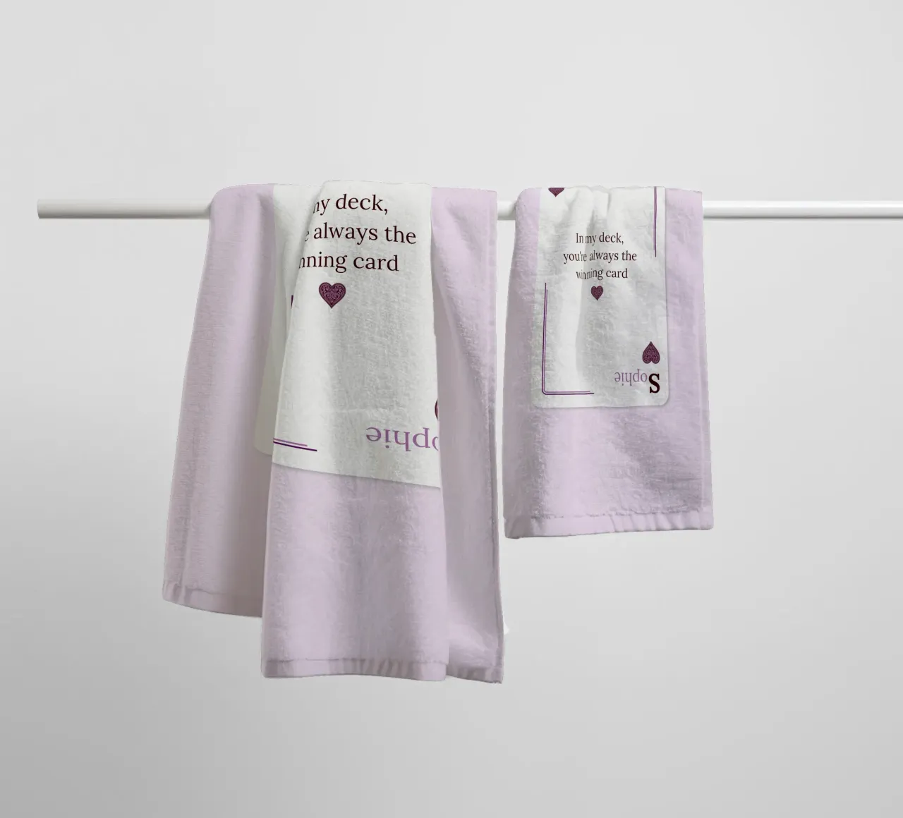 [NAME] My Winning Card asciugamano da bagno da Personalizable Designs