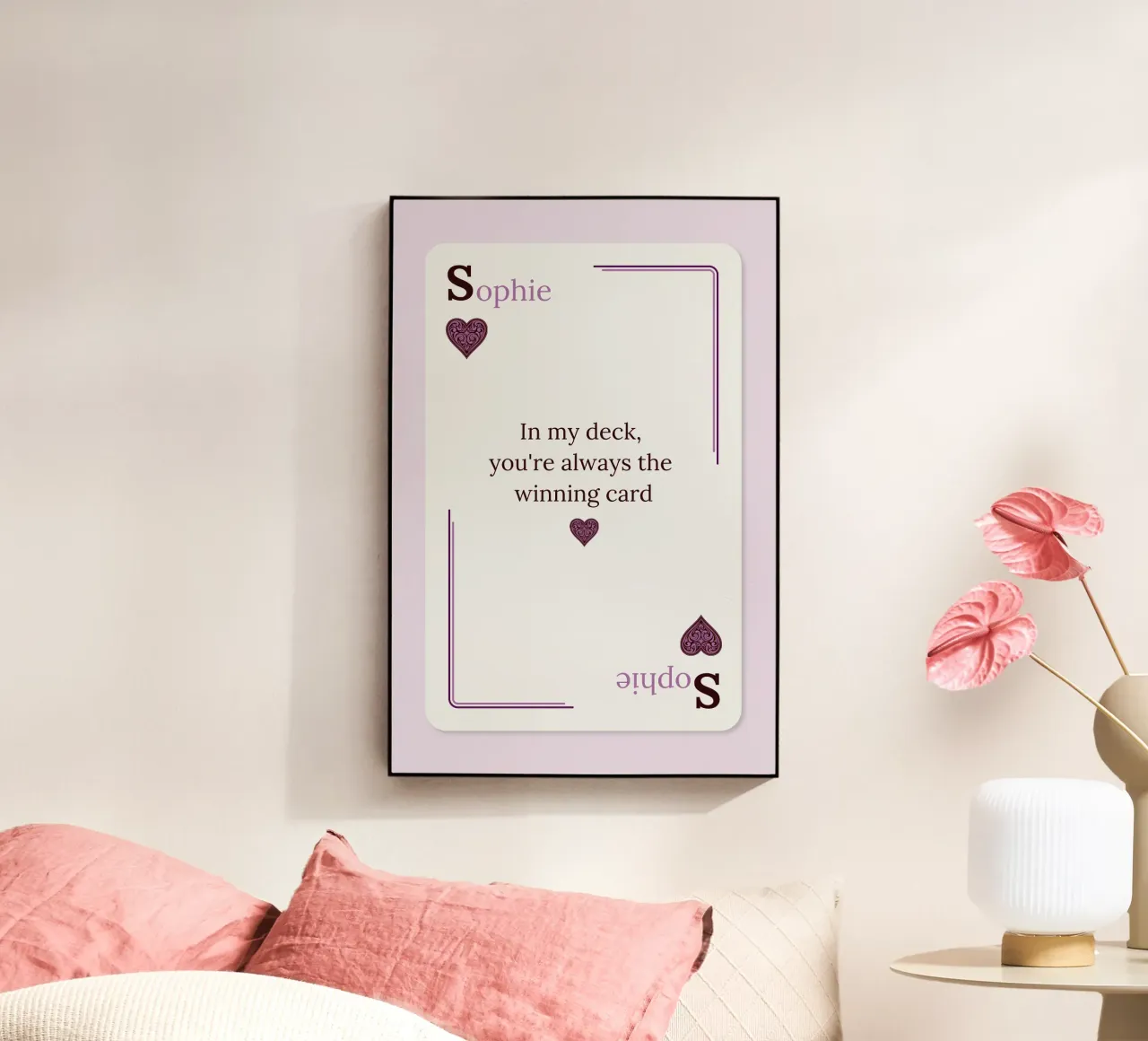[NAME] My Winning Card plexiglass da Personalizable Designs