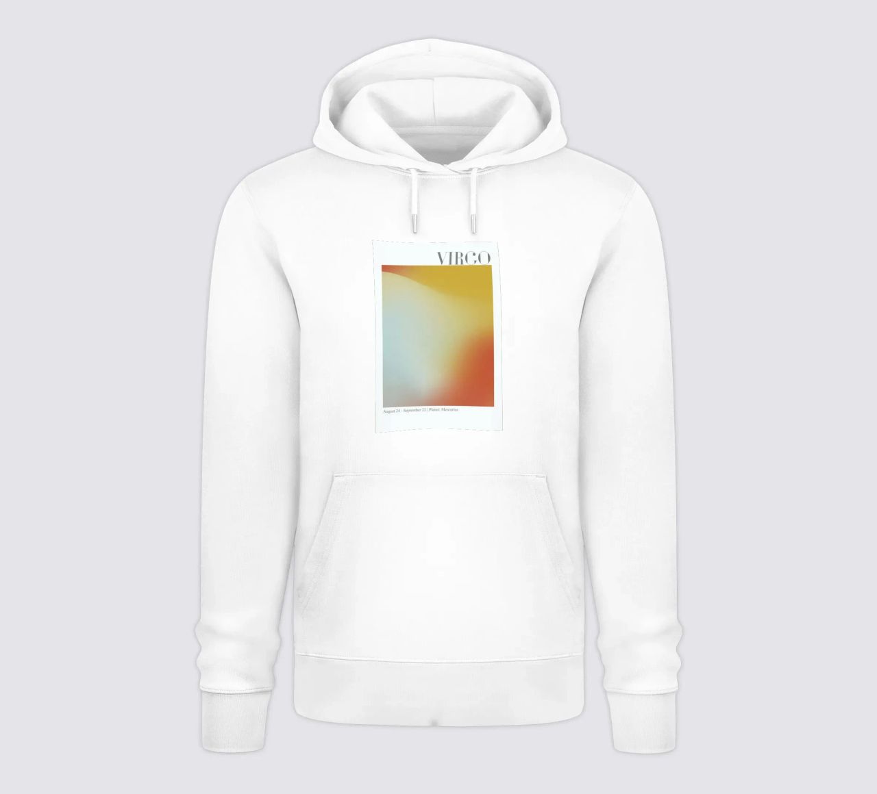 Virgo Abstract Aura felpa con cappuccio da cafelab
