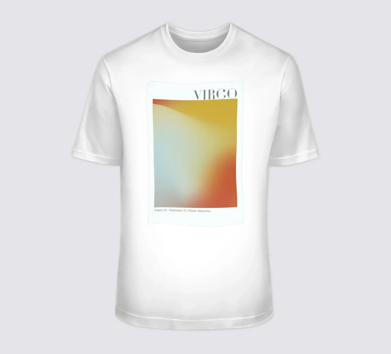 Virgo Abstract Aura camiseta de cafelab