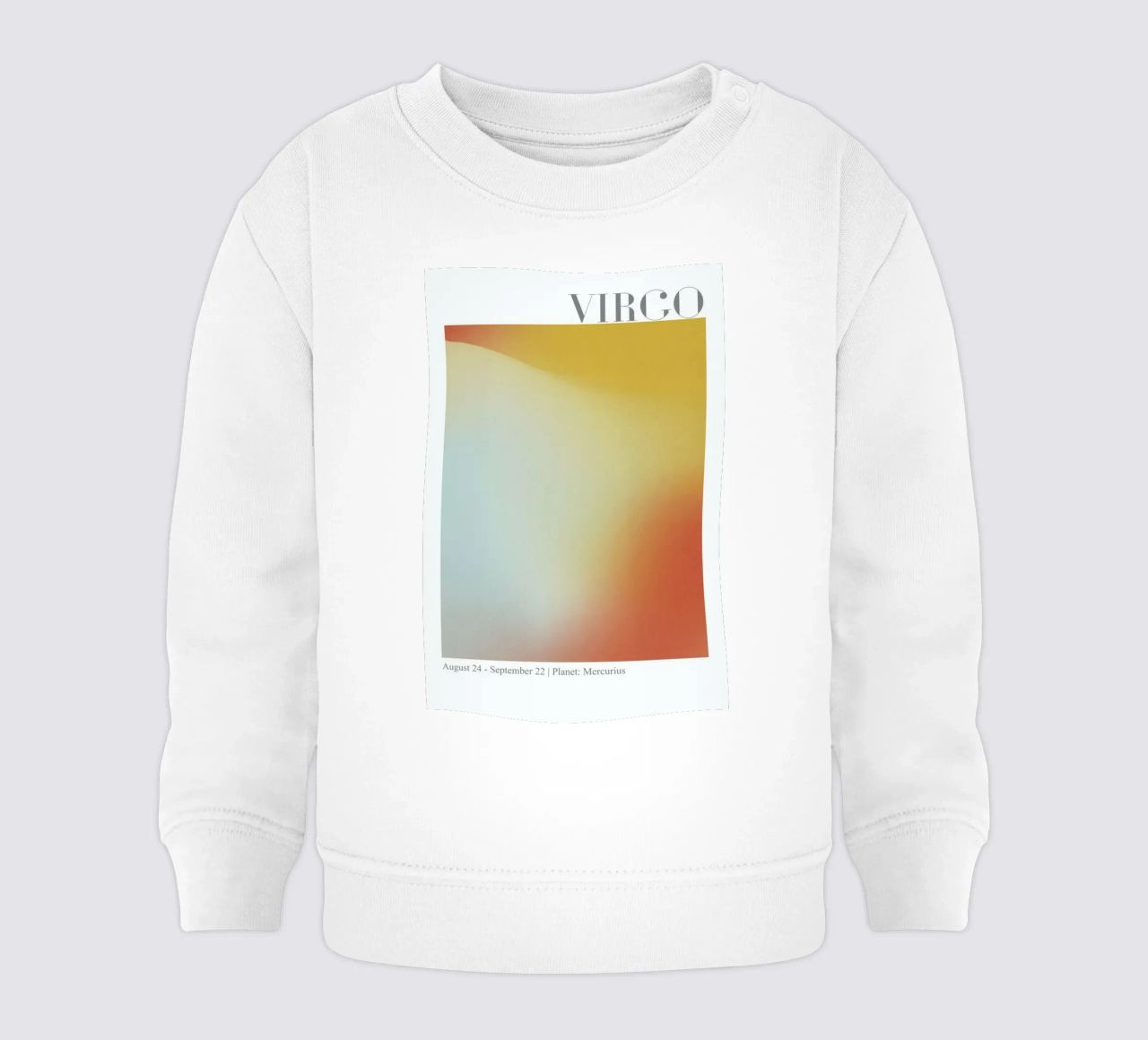 Virgo Abstract Aura felpa neonato da cafelab