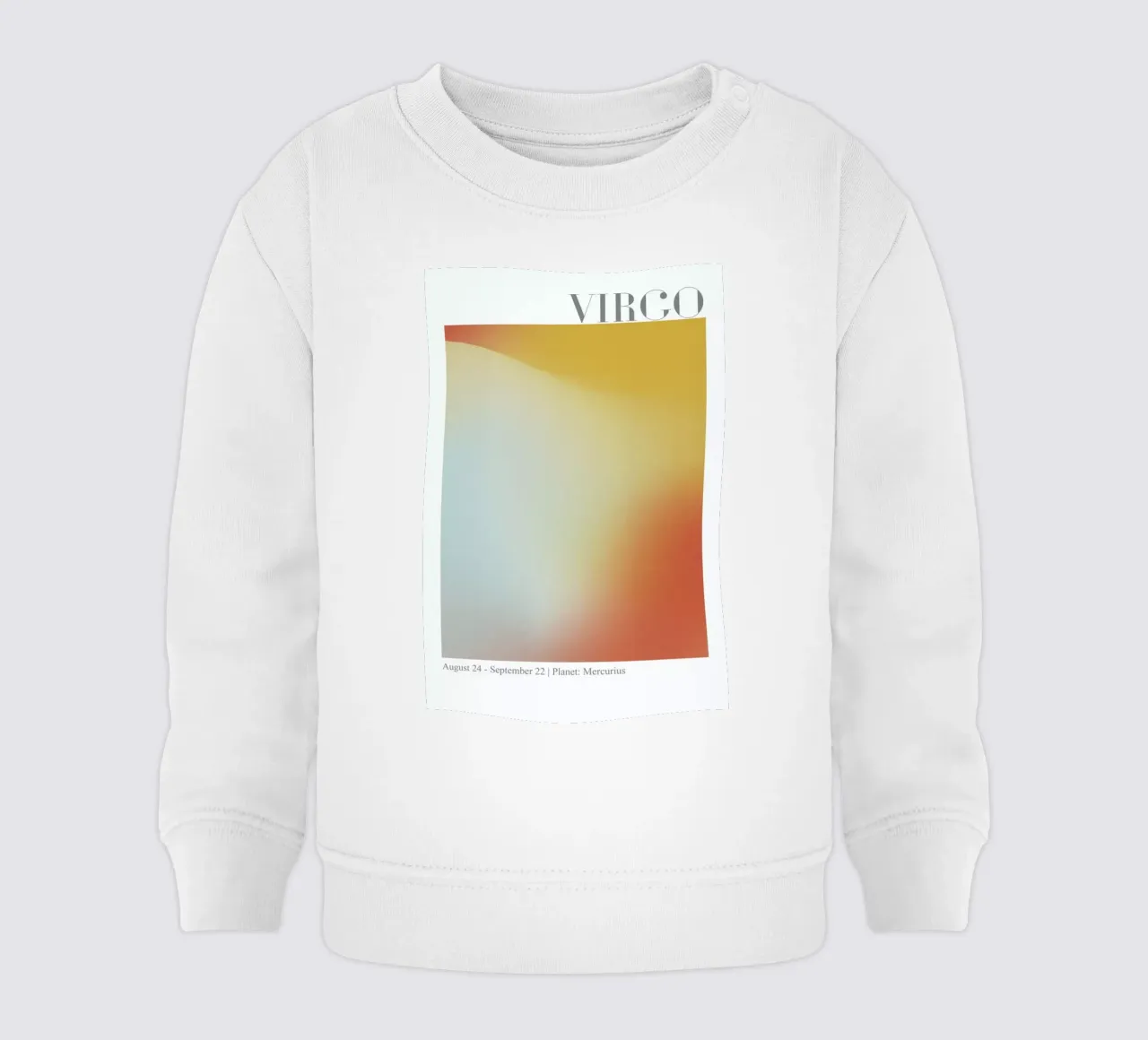 Virgo Abstract Aura felpa neonato da cafelab
