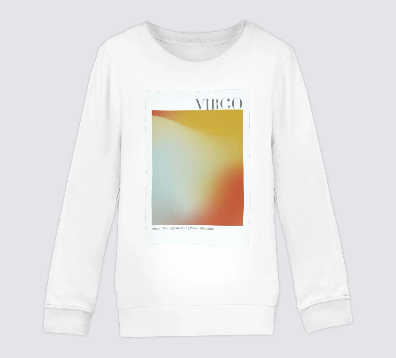 Virgo Abstract Aura felpa bambino da cafelab