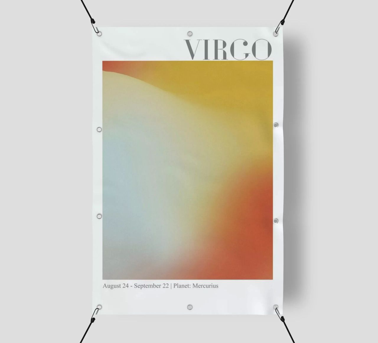 Virgo Abstract Aura telo in pvc da cafelab