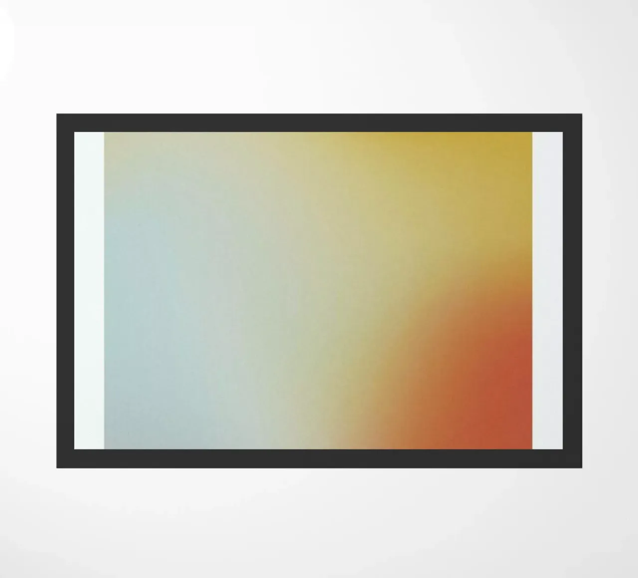 Virgo Abstract Aura doormat by cafelab