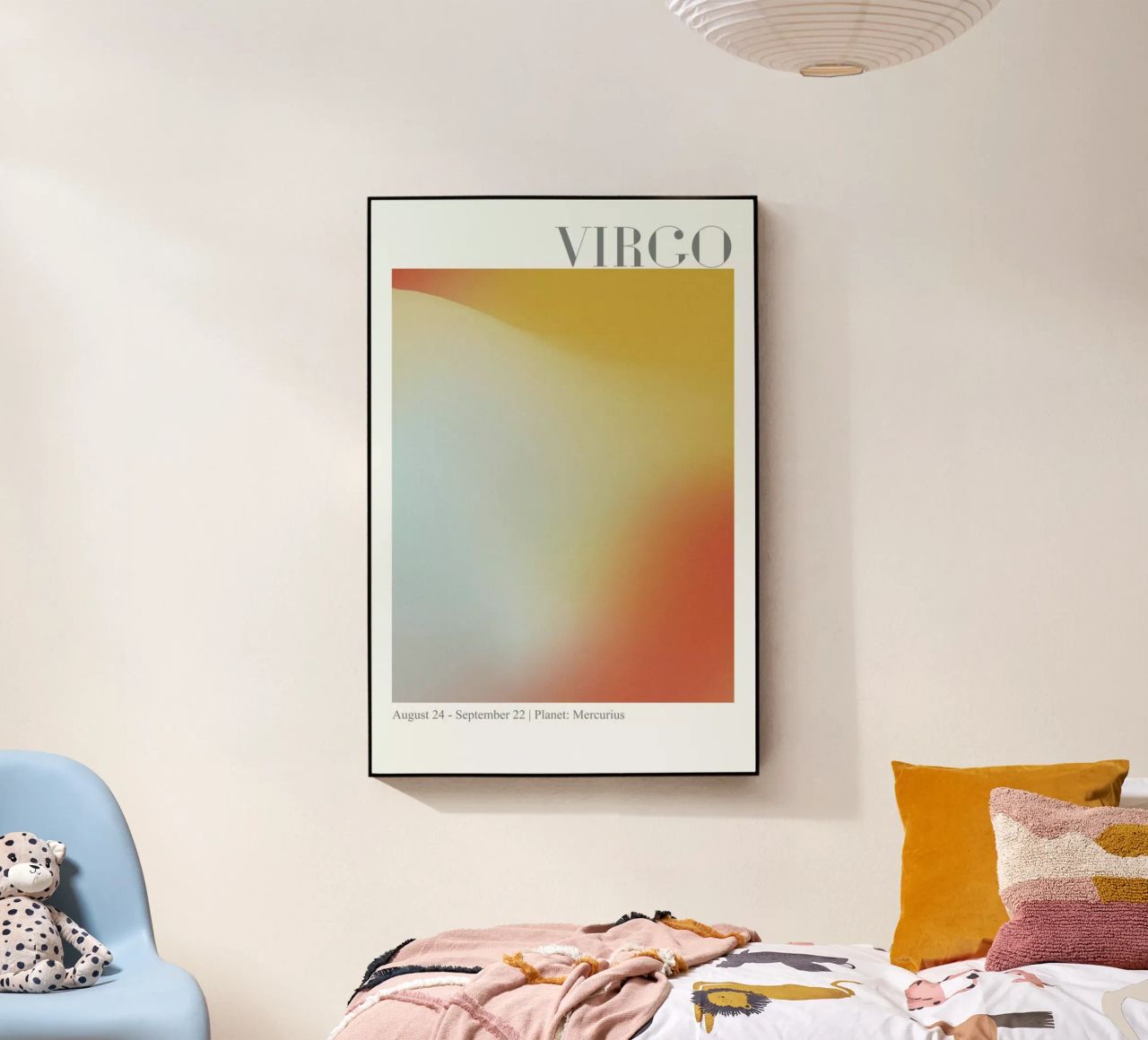 Virgo Abstract Aura plexiglass da cafelab