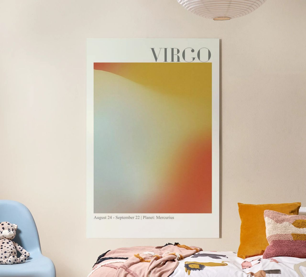 Virgo Abstract Aura plexiglass da cafelab