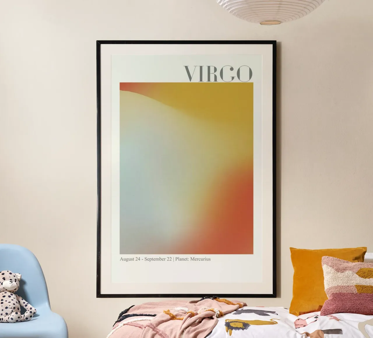Virgo Abstract Aura hahnemühle de cafelab