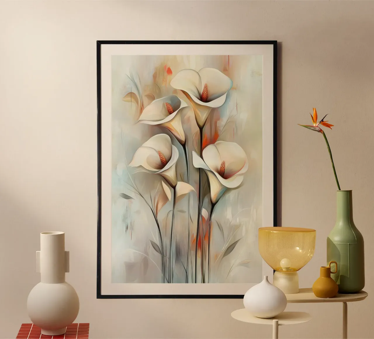 Arte da parete di Imagine poster con telaio in alluminio da Imagine