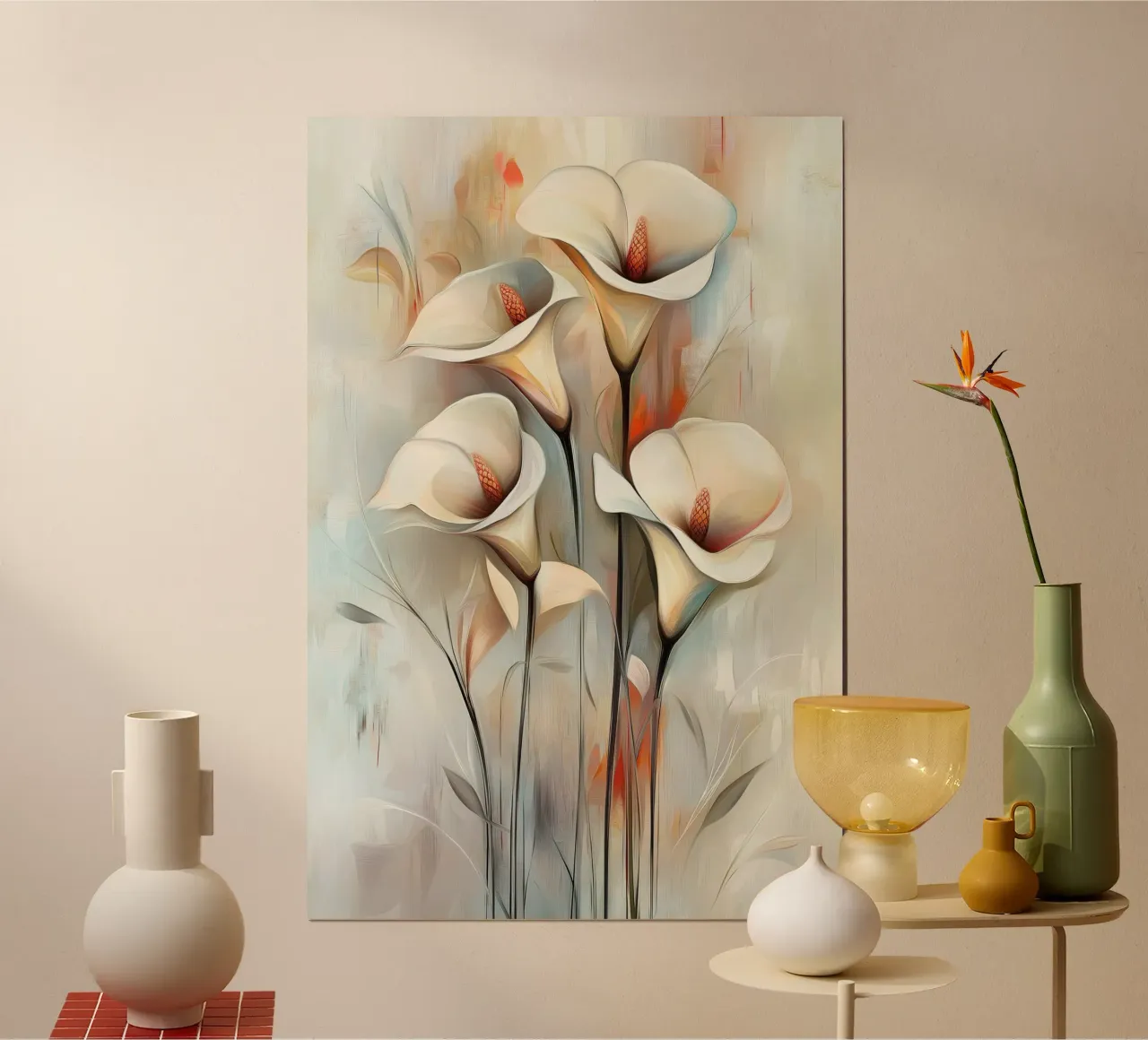 Arte da parete di Imagine poster con telaio in alluminio da Imagine
