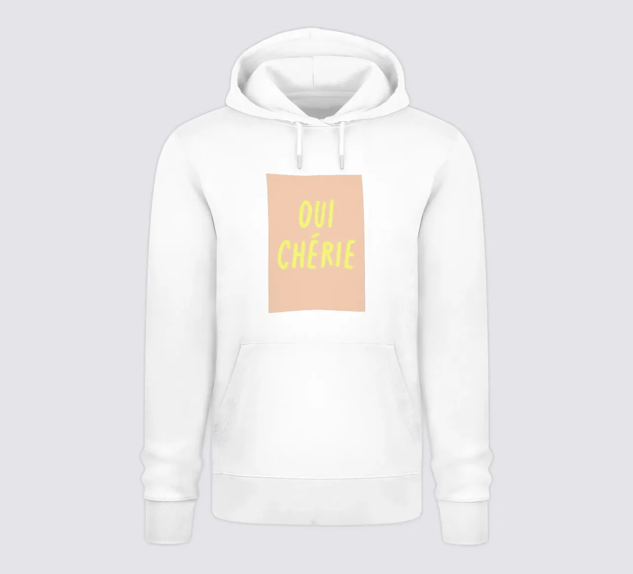 Oui chérie. felpa con cappuccio da FRICKE DESIGN