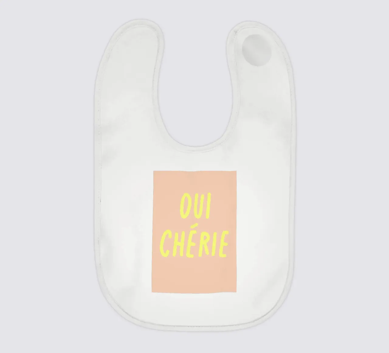 Oui chérie. bavaglino da FRICKE DESIGN