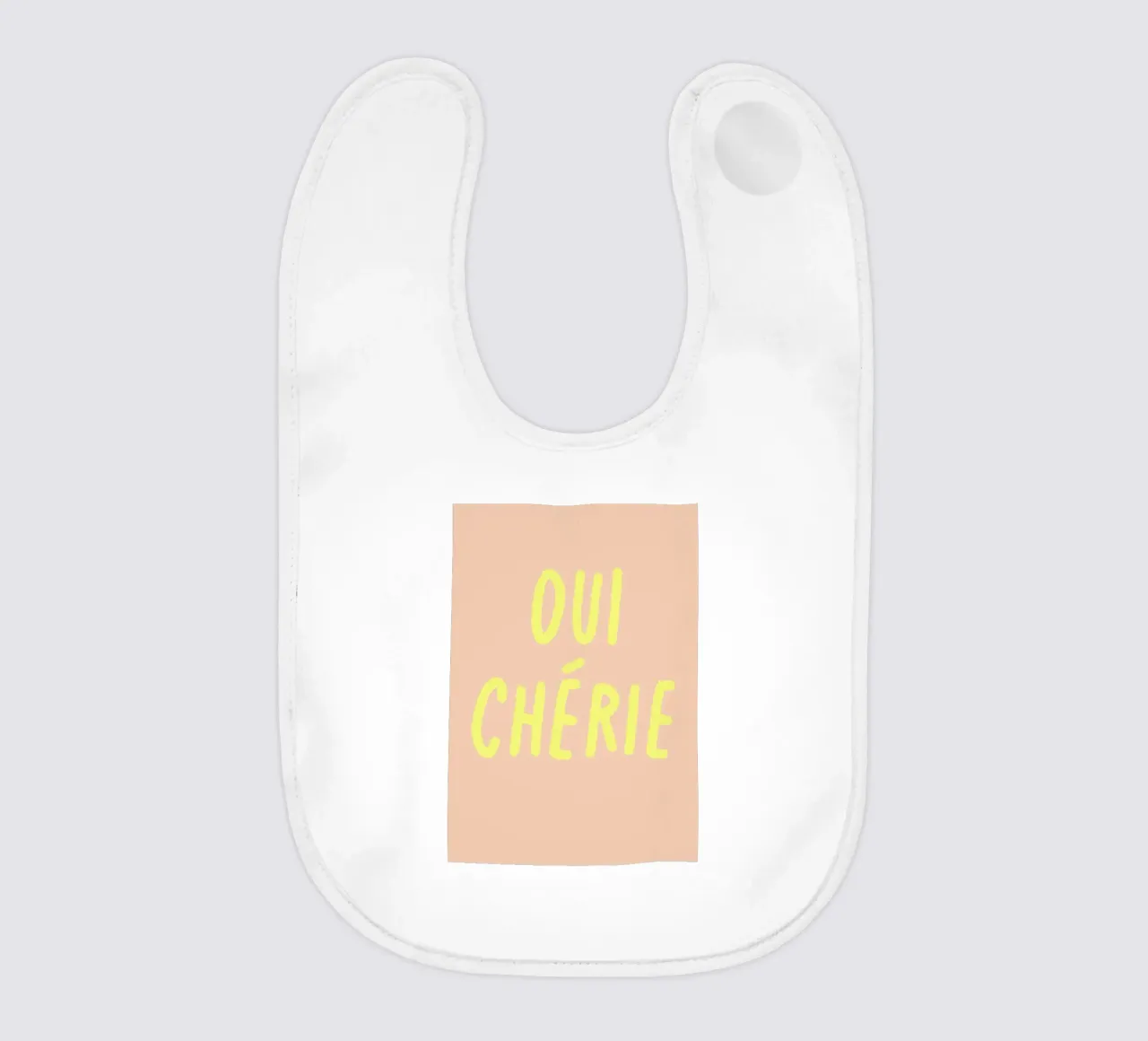 Oui chérie. babero de FRICKE DESIGN