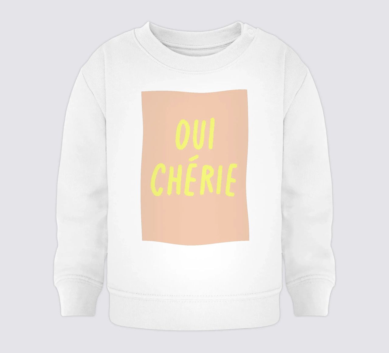 Oui chérie. felpa neonato da FRICKE DESIGN