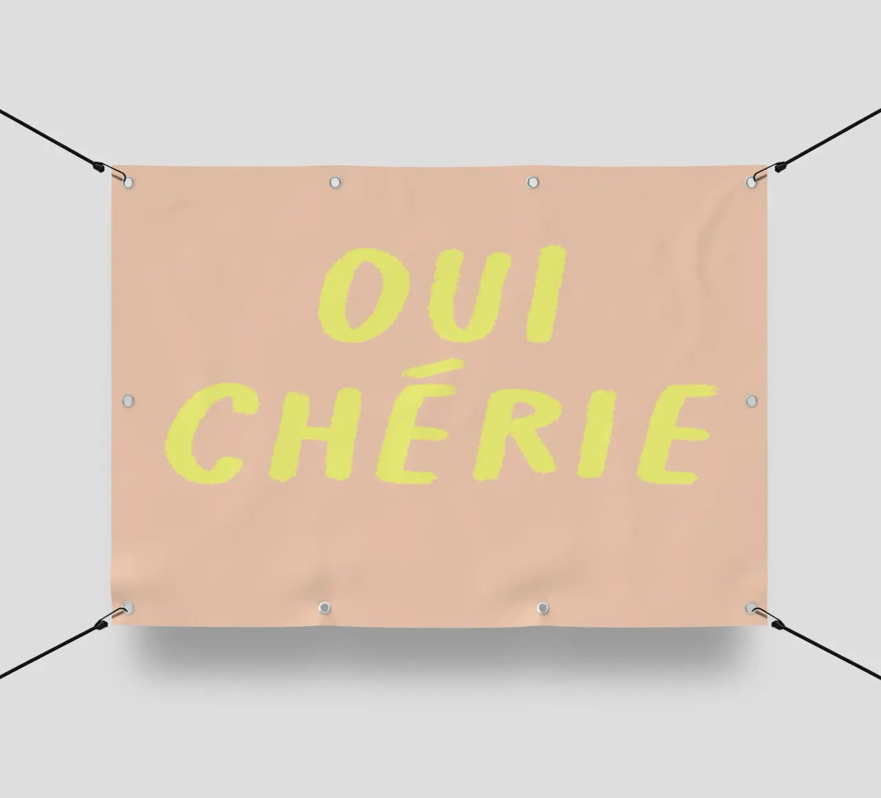 Oui chérie. telo in pvc da FRICKE DESIGN