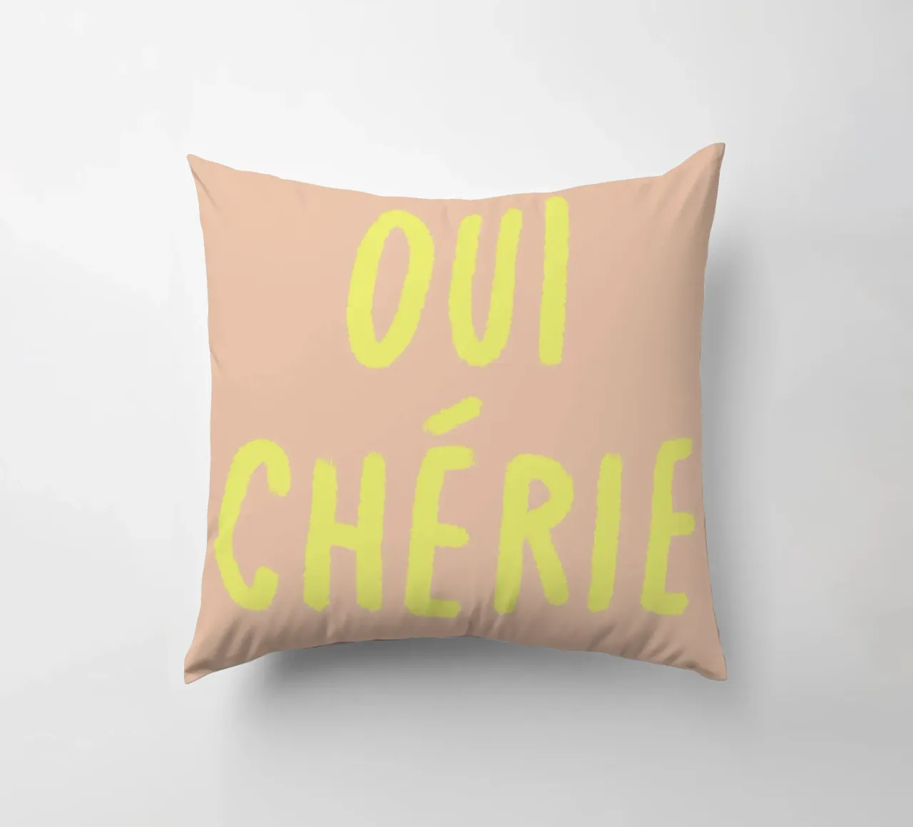 Oui chérie. cuscino da FRICKE DESIGN