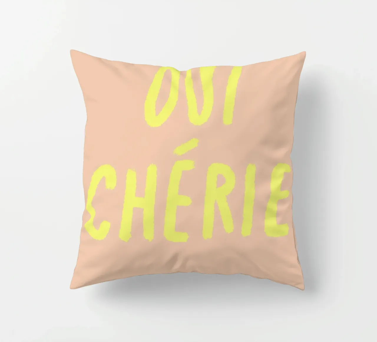 Oui chérie. cuscino da FRICKE DESIGN
