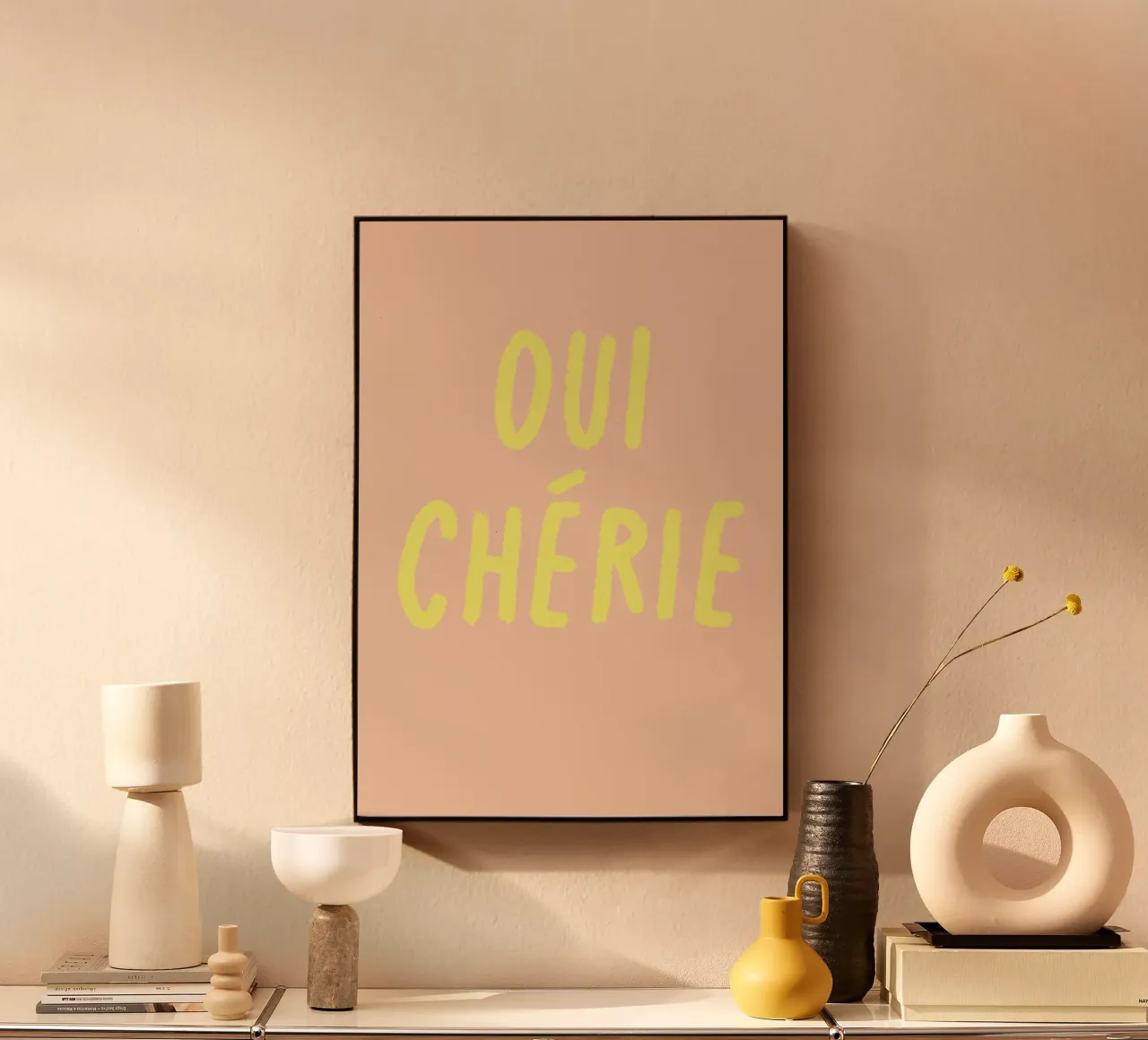 Oui chérie. alluminio dibond da FRICKE DESIGN