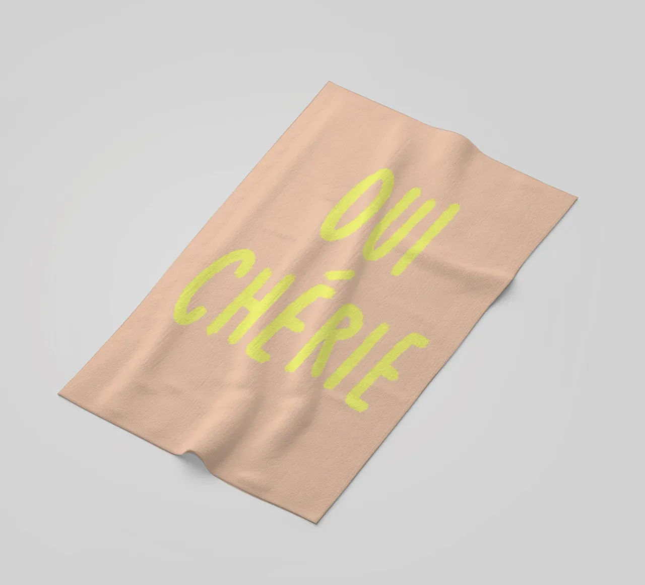 Oui chérie. telo mare da FRICKE DESIGN