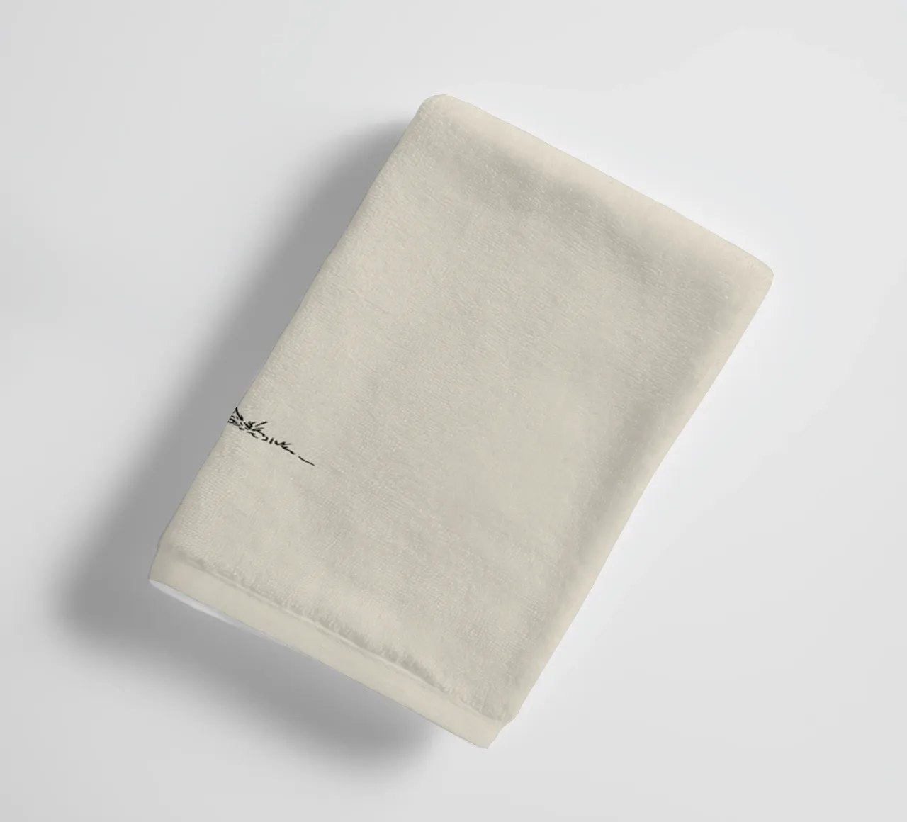 Vintage Palm Tree Sketch Print - Botanical Tropical Art towel by ClubArt