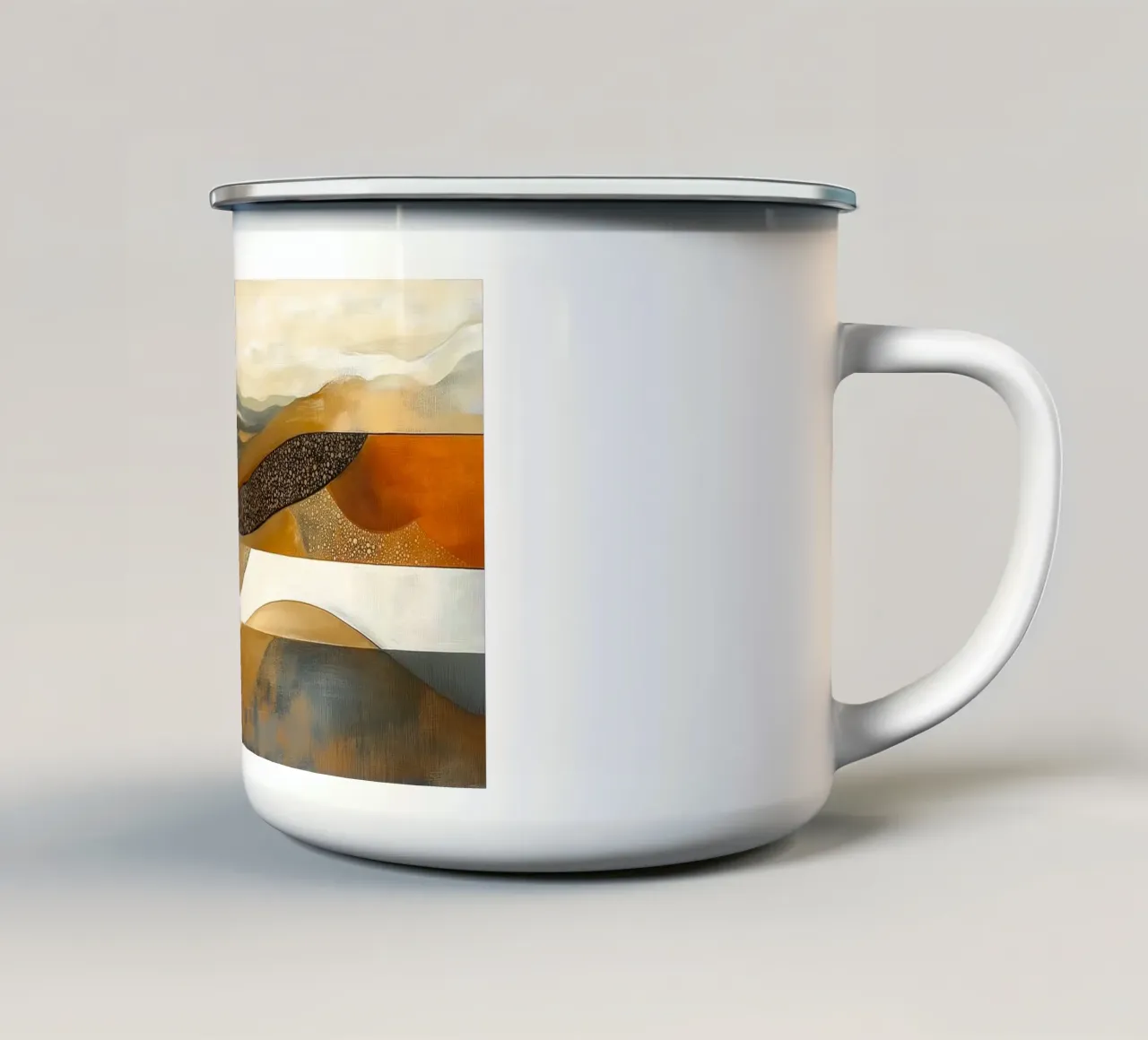 Arte da parete di Imagine tazza in smalto da Imagine