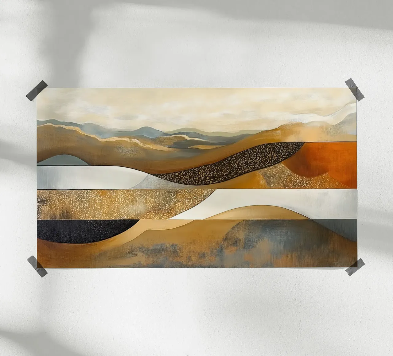 Arte da parete di Imagine poster con telaio in alluminio da Imagine