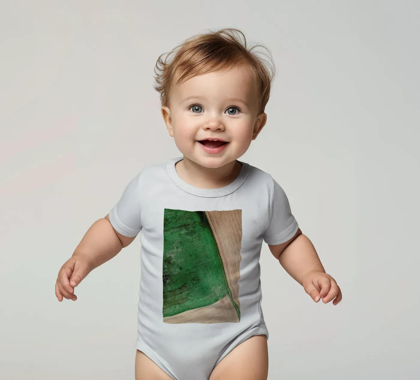 Natural Pattern body neonato maniche corte da Sebastian Hilgetag