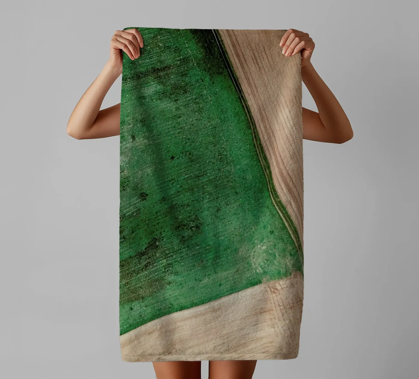 Natural Pattern badhanddoek van Sebastian Hilgetag