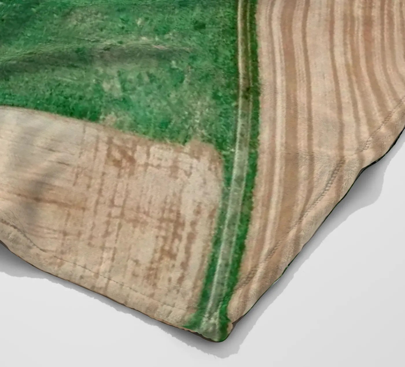 Natural Pattern fleece blanket by Sebastian Hilgetag