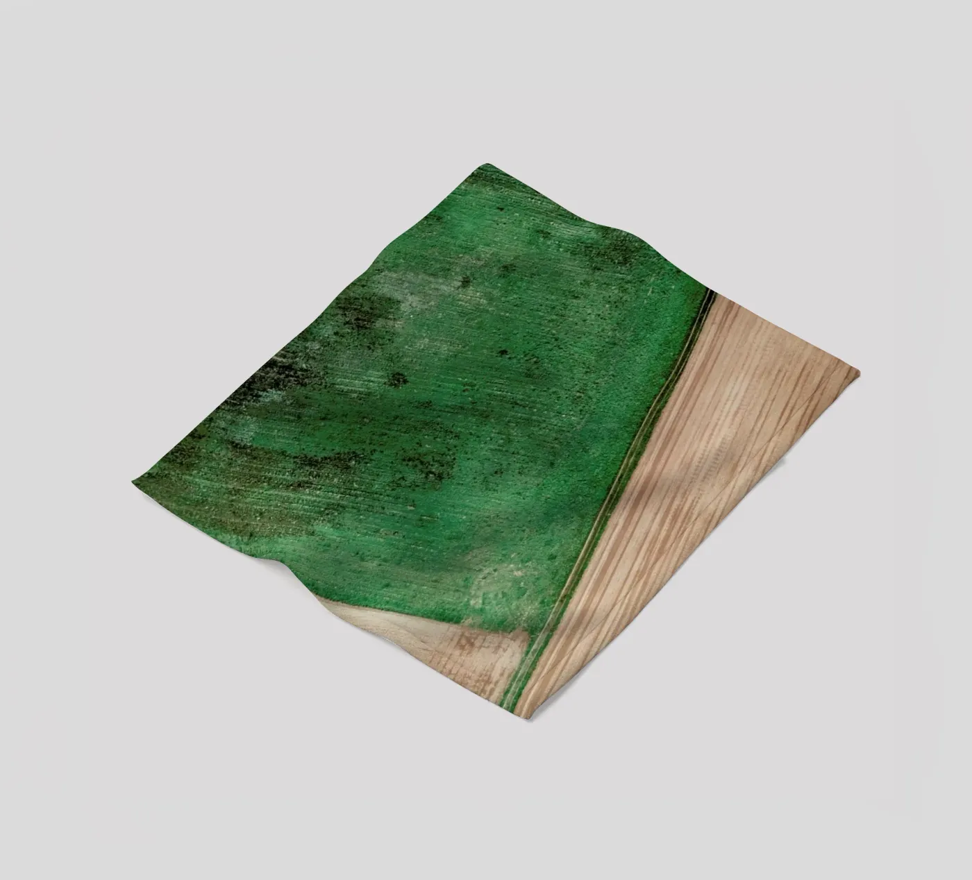 Natural Pattern fleece blanket by Sebastian Hilgetag