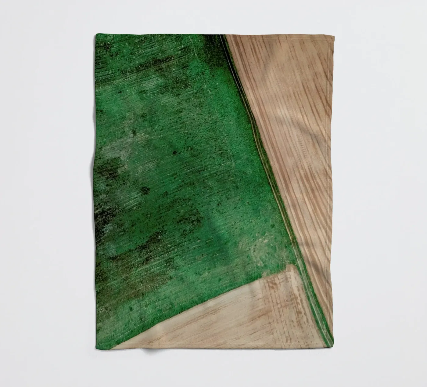 Natural Pattern fleece blanket by Sebastian Hilgetag