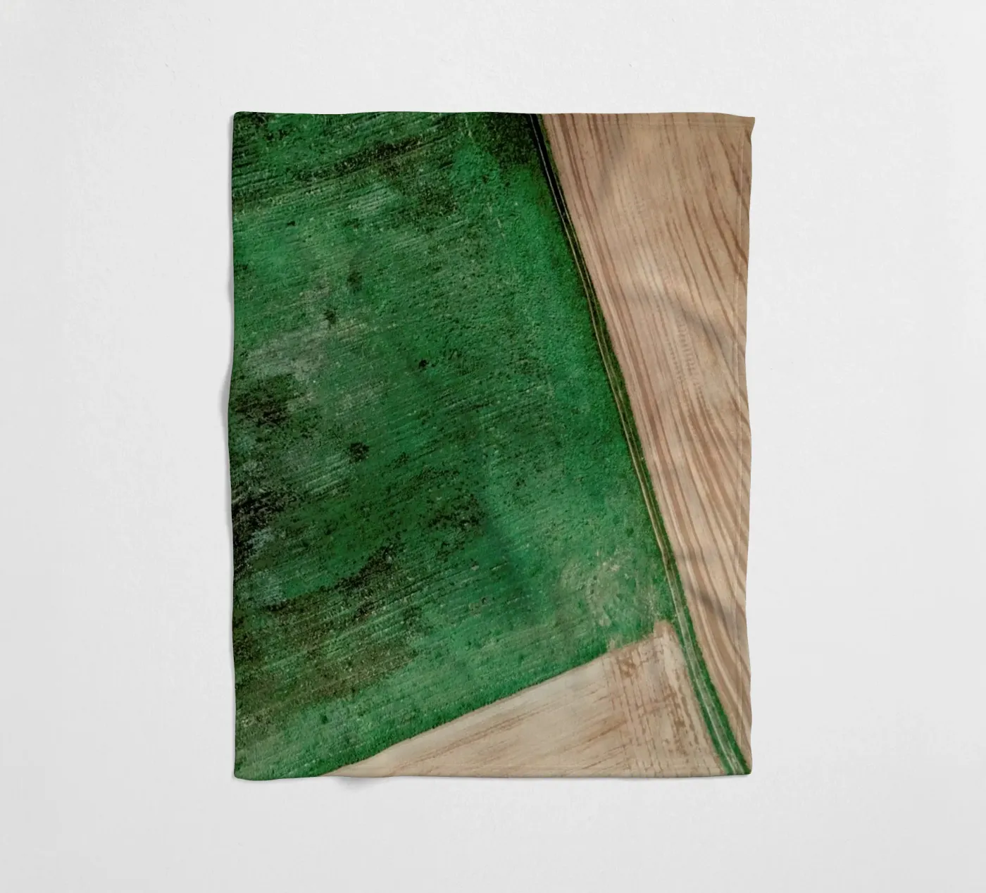 Natural Pattern fleece blanket by Sebastian Hilgetag