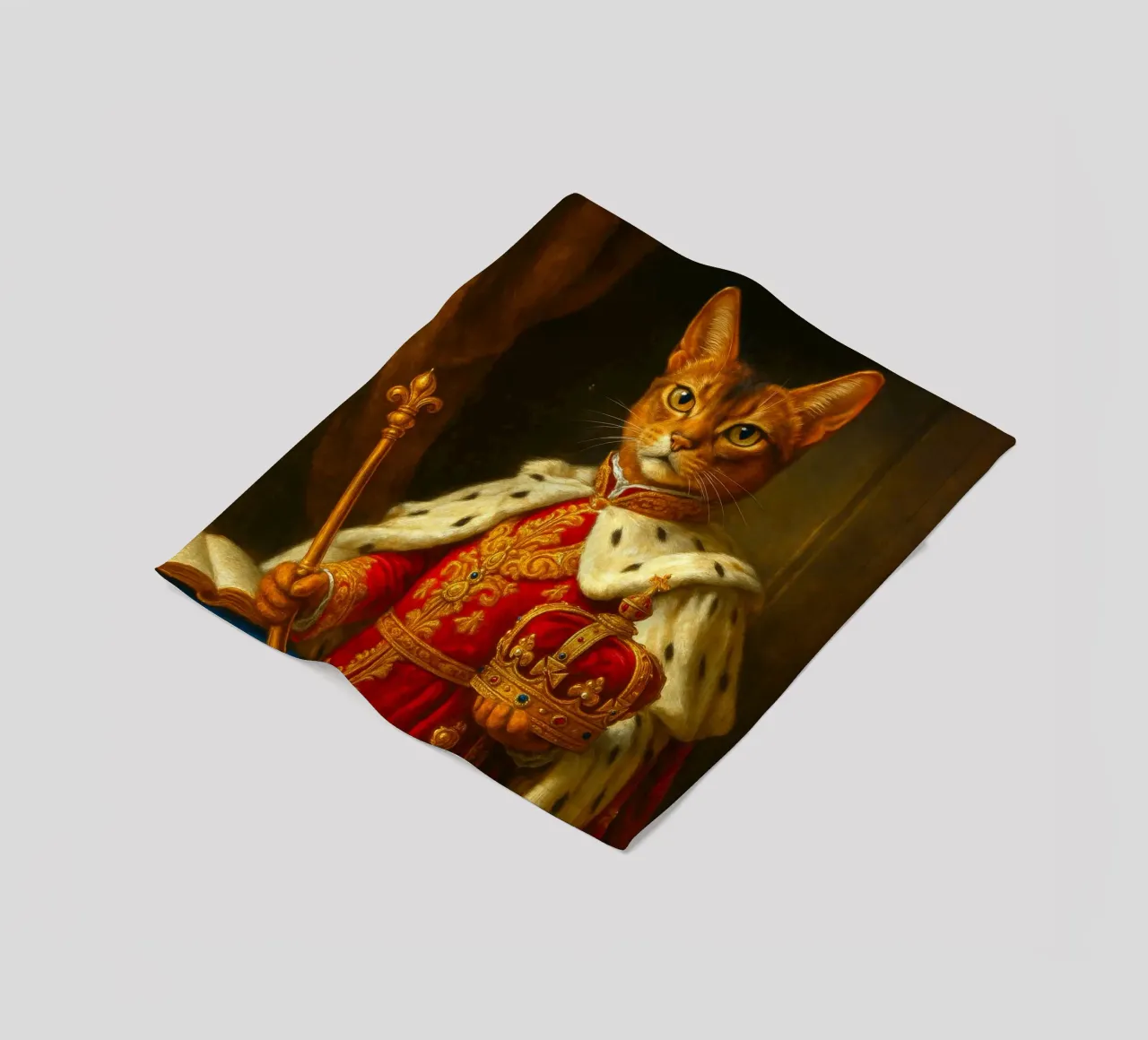 Napoleon Cat coperta in pile da Fleur de Lys